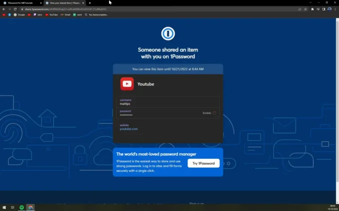 How to Share Passwords in 1Password