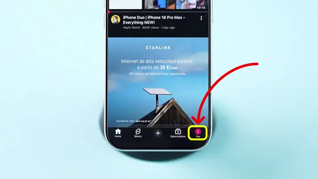 Navigate to Your Profile Icon Tap profile icon in bottom right corner to view settings.