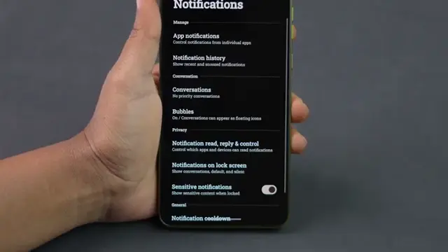 Adjust Lock Screen Notification Preferences Adjust Lock Screen Notification Preferences