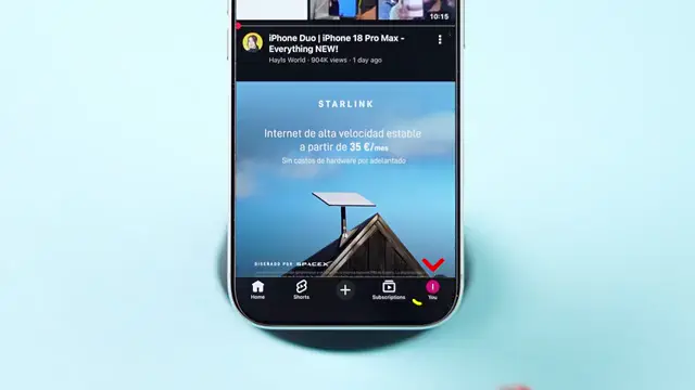 Go to Settings Tap settings icon in the top right corner of YouTube.