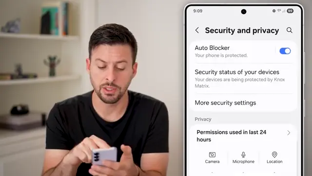 Enable App Pinning More security settings on Android.