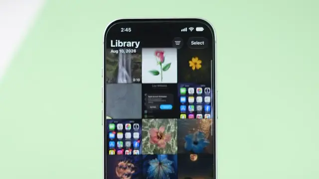 Jump to the Beginning of Your Photos Library