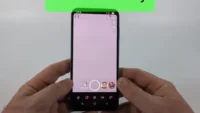 Screenshot of opening Snapchat app on mobile.
