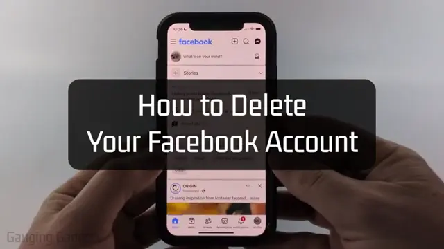 Opening the Facebook app to access account settings.